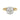 14K Two-Tone Gold 2.0ct Cushion-Cut Lab-Grown Diamond Collet Solitaire Ring
