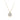 18K Yellow Gold Plated Silver 1.00ct Radiant-Cut Lab-Grown Diamond Bezel Set Pendant