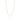 Thomas Sabo Gold-Plated Paperclip-Link Charm Necklace