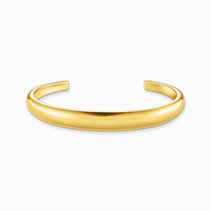Thomas Sabo Open Bangle in 18K Yellow Gold Plated Sterling Silver