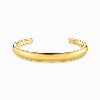 Thomas Sabo Open Bangle in 18K Yellow Gold Plated Sterling Silver