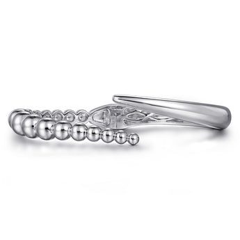 Gabriel & Co. 925 Sterling Silver Bujukan Bypass Bangle