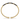Gabriel & Co. 14K Yellow Gold Bujukan and Bar Split Bangle with Black Enamel