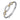 Gabriel & Co. 14K Yellow Gold and 925 Sterling Silver Bujukan Open Bangle Bracelet