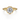 Gabriel & Co. Libbie 14K Yellow Gold Round Engagement Ring