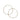 Estate 10K Yellow Gold 60mm Large Endless Tube Hoop Earrings
