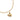 Estate 10K Yellow Gold Elephant Charm Pendant