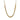 Estate 10K Yellow Gold Textured Tulip Link Necklace