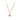 Estate 14K Yellow Gold Canadian Centennial Maple Leaf Charm Pendant