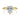 Gabriel & Co. Aure 14K Yellow Gold Pear Shape Solitaire 0.06ctw Diamond Engagement Ring