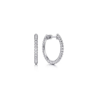 Gabriel & Co. Sterling Silver Bujukan 20mm Classic Hoop Earrings
