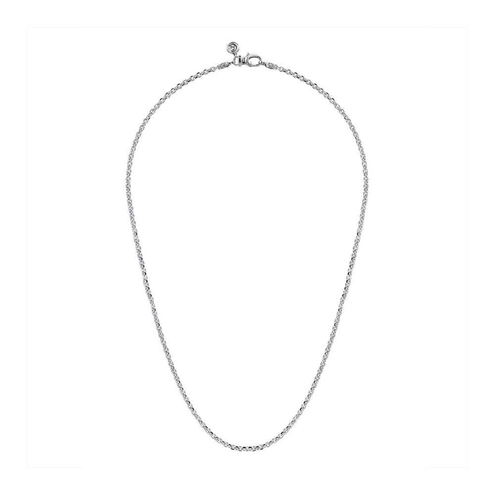 Gabriel & Co. Sterling Silver Men's Link Chain Necklace