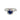 Gabriel & Co. 14K White Gold Sapphire & Diamond Vintage Inspired Engagement Ring