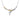 Gabriel & Co. Sterling Silver and 14K Yellow Gold Bujukan Bypass Necklace