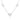 Gabriel & Co. Hammered 925 Sterling Silver and White Sapphire Circle Station Necklace