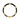 Gabriel & Co. 14K Yellow Gold Bujukan Bar Split Stackable with Black Enamel