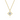 Gabriel & Co. 14K Yellow Gold Clover Diamond Pendant Necklace