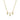 Gabriel & Co. 14K Yellow Gold Diamond Drop Pendant Necklace