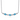 Gabriel & Co. 925 Sterling Silver Bujukan Blue Topaz Bar Necklace