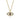 Gabriel & Co. 14K Yellow Gold Diamond Blue Sapphire and White Enamel Evil Eye Pendant Necklace