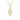 Gabriel & Co. 14K Yellow Gold Diamond and White Mother of Pearl Bujukan Oval Shape Medallion Pendant With Detac