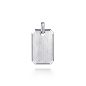 Gabriel & Co. 925 Sterling Silver Engravable Dog Tag Pendant