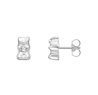 THOMAS SABO x HARIBO: Silver Ear Studs with HARIBO Goldbear