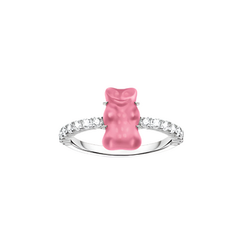 THOMAS SABO x HARIBO: Ring with Goldbear Pink Mini