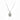 Fine Sterling Silver 1.00ct Oval-Cut Lab-Grown Diamond Bezel Set Necklace