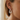 Sterling Silver Pearl 5 Pearl Hoop Earrings