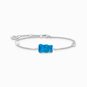 THOMAS SABO x HARIBO: Bracelet with Goldbear Blue