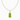 THOMAS SABO x HARIBO: Necklace With Goldbear Green Vermeil