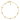 Gabriel & Co. 14K Yellow Gold Bujukan Beads Station Bracelet