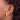14K Yellow Gold 16mm Polished and Diamond-Cut Huggie Hoop Earrings