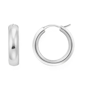 Thomas Sabo Sterling Silver Classic Wider Earrings