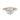 14K Two-Tone Gold 2.0ct Cushion-Cut Lab-Grown Diamond Collet Solitaire Ring