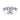Gabriel & Co. Evelina 14K White Gold Emerald Cut Engagement Ring