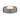 6.5mm 14 karat rose gold and grey tantalum ring with wire finish