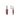 Estate 14K White Gold Ruby and Diamond Dangle Earrings