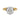 14K Two-Tone Gold 2.0ct Cushion-Cut Lab-Grown Diamond Collet Solitaire Ring