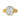 14K Yellow Gold 3.01ct Elongated Cushion-Cut Lab-Grown Diamond Engagement Ring