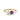 14K Yellow Gold Diamond and Purple Sapphire Toi et Moi Engagement Ring