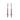 Estate 14K-18K Yellow Gold Pink Sapphire and Diamond Drop Earrings