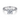 Gabriel & Co. 14K White Gold Round 0.36ct Diamond Engagement Ring Mount