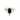 Estate 14K Yellow Gold Sapphire and Diamond Heart Ring