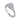 Gabriel & Co. Cami 14K White Gold Oval Diamond Engagement Ring