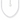 Thomas Sabo Sterling Silver White Zirconia Line Necklace