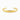 Thomas Sabo Open Bangle in 18K Yellow Gold Plated Sterling Silver