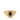 Antique Estate 10K Yellow Gold Blank Shield-Front Signet Ring
