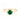 Bijoux Blossom 14K Yellow Gold Lab Grown Emerald and Diamond Hidden Halo Engagement Ring